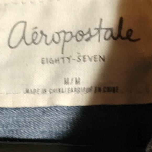 Aeropostale Western Style Ombre Long Sleeve Shirt Size Medium - Picture 2 of 9